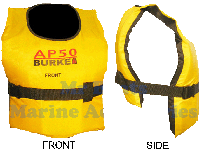 BURKE LARGE ADULT LIFEJACKET PFD2 Life Jacket Level 50 Island Inflatables